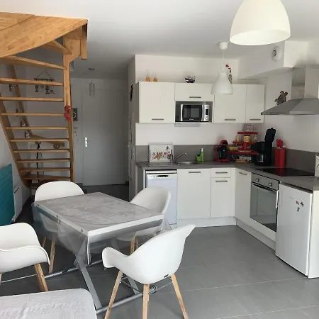 Ferienhaus Charmante Maisonnette A Plage, 2 Chambres, Jardinet, Parking, Proche Commodites - Fr-1-482-45